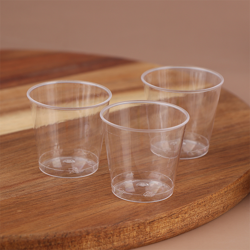 Plastic Cup 50Pcs - 50 adet 30ML tek kullanımlık Mini