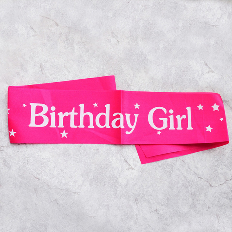 Doğum günü Kız Kurdeleler Omuz - Birthday Sash Glitter incelemesi ve fiyatı