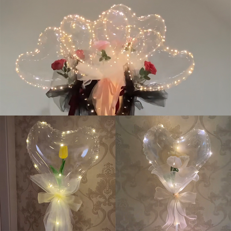 1 Takım LED Şeffaf Balon Şeffa - Led Balloon Light incelemesi ve fiyatı