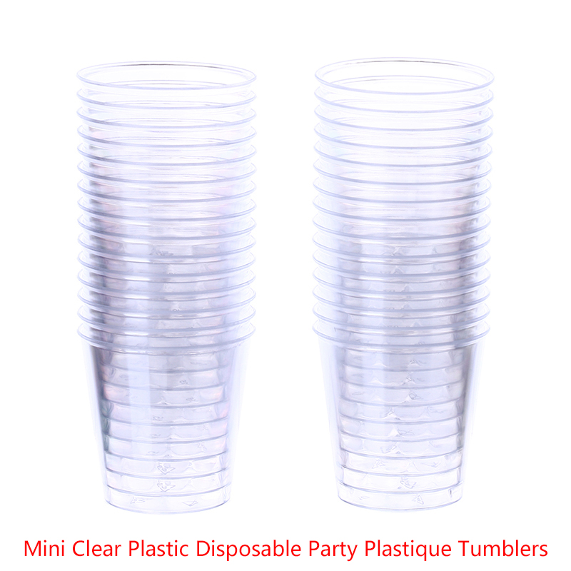 Yeni Satış 30/36/50 Adet Mini  - Plastic Cup 50Pcs incelemesi ve fiyatı