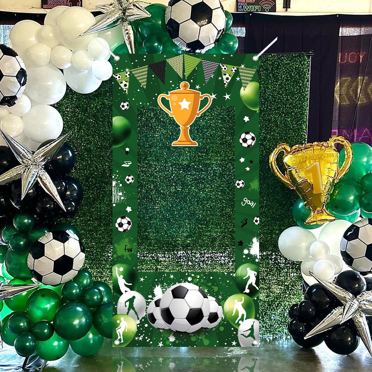 1 adet Yeşil Futbol Dekoratif  - Photo Booth Frame incelemesi ve fiyatı