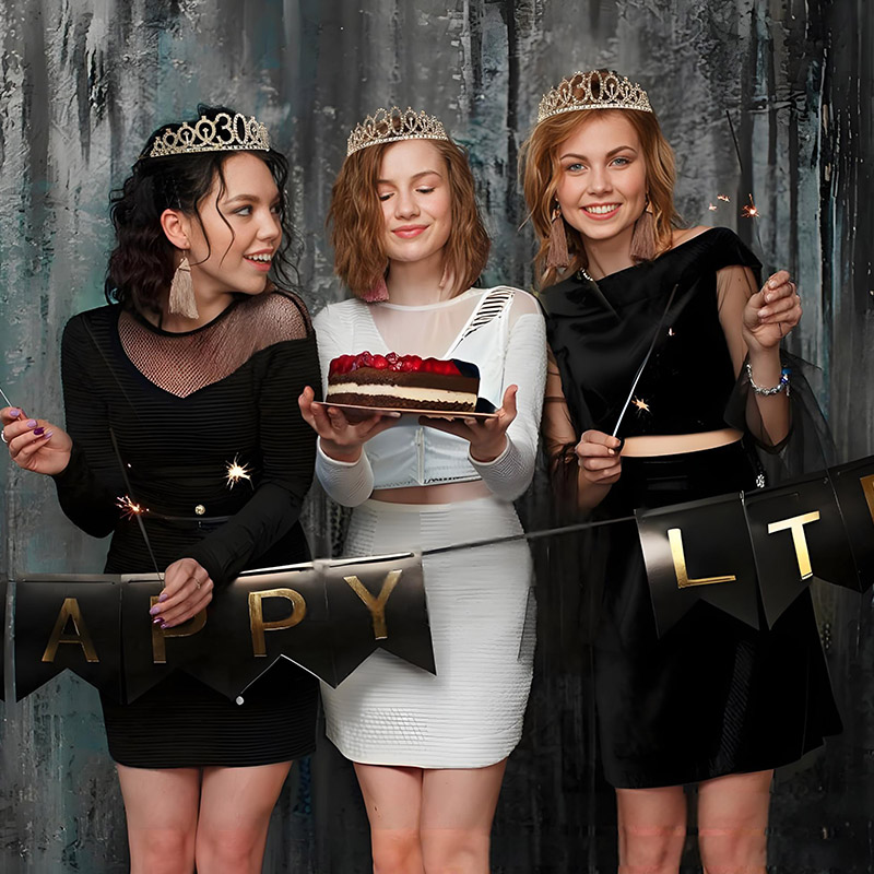 30-50. Yaş Günü Yıldönümü Süsl - Birthday Sash Glitter incelemesi ve fiyatı