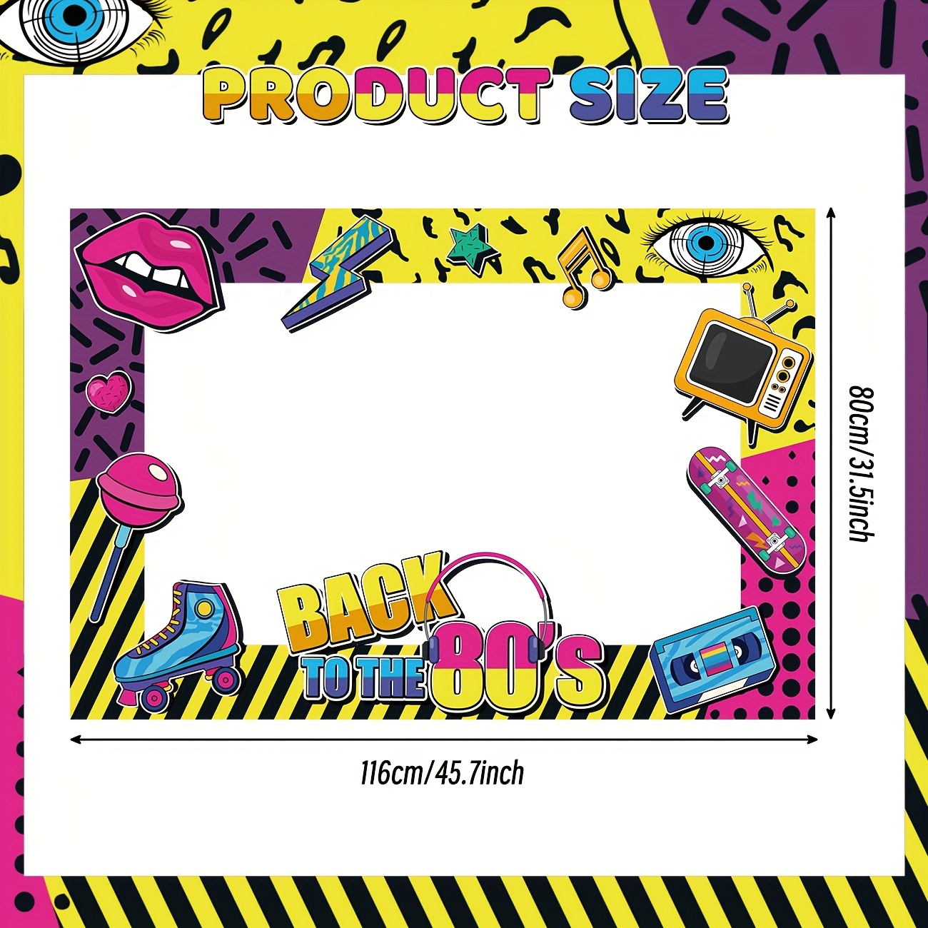 80'lere Dönüş Parti Fotoğraf K - Photo Booth Frame incelemesi ve fiyatı